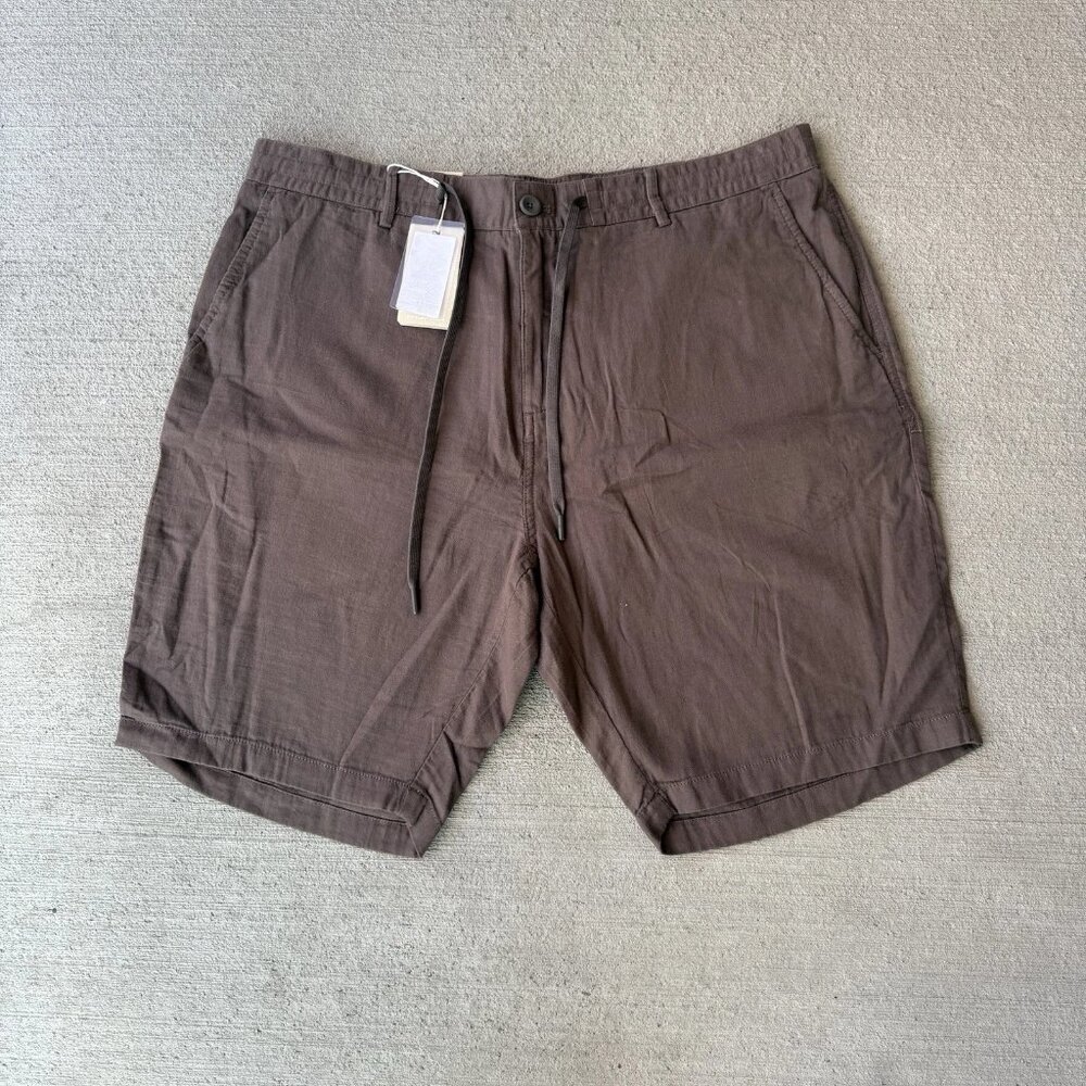 Rare Rabbit Men’s Shorts Size 38 Brown Double Faced Cotton Blend NWT
